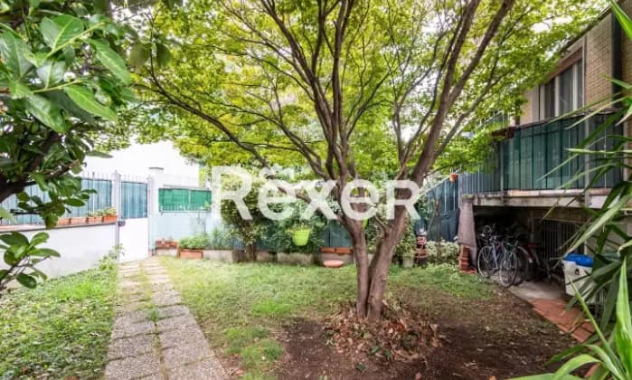 Rexer-Milano-Villa-indipendente-plurifamiliare-composta-da-due-trilocali-magazzino-box-e-giardino-di-mq-Giardino